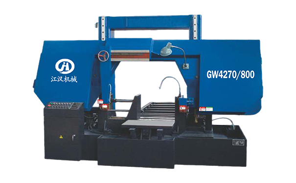 石棉GW4270/800双柱龙门卧式带锯床